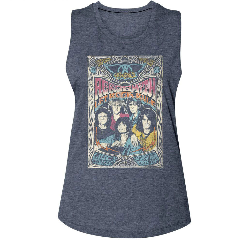 Aerosmith Aerosmith Let Rock Rule Womens Tank