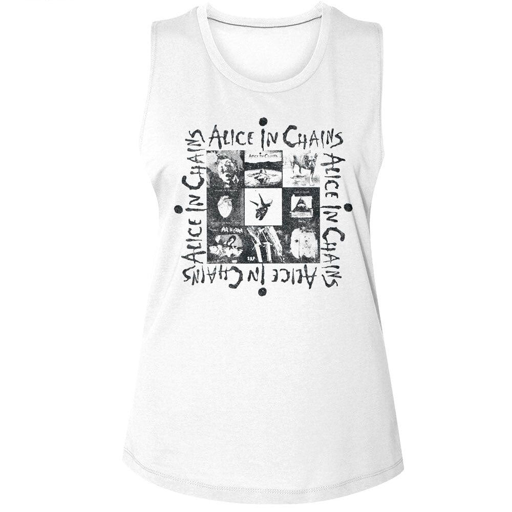 Alice In Chains Multi Album Art Womens Tank