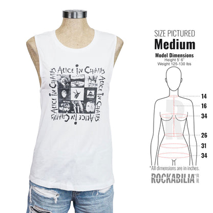 Alice In Chains Multi Album Art Womens Tank
