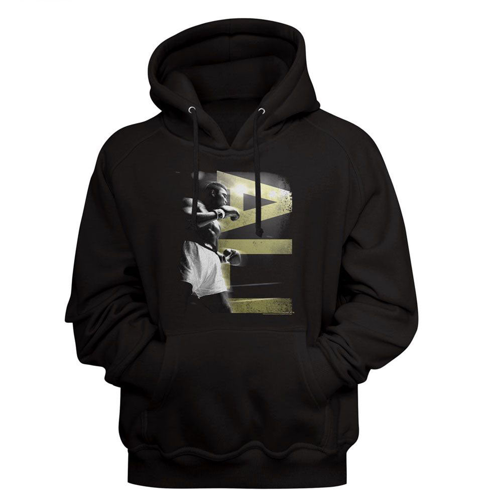 Muhammad Ali Blur Hooded Sweatshirt