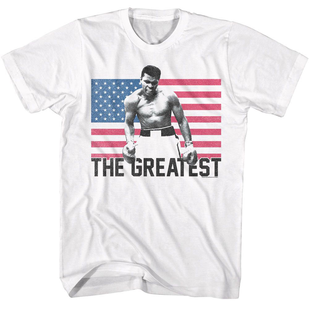Muhammad Ali Flag The Greatest T-shirt