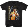 Bruce Lee Multi Photo Vertical Text T-shirt