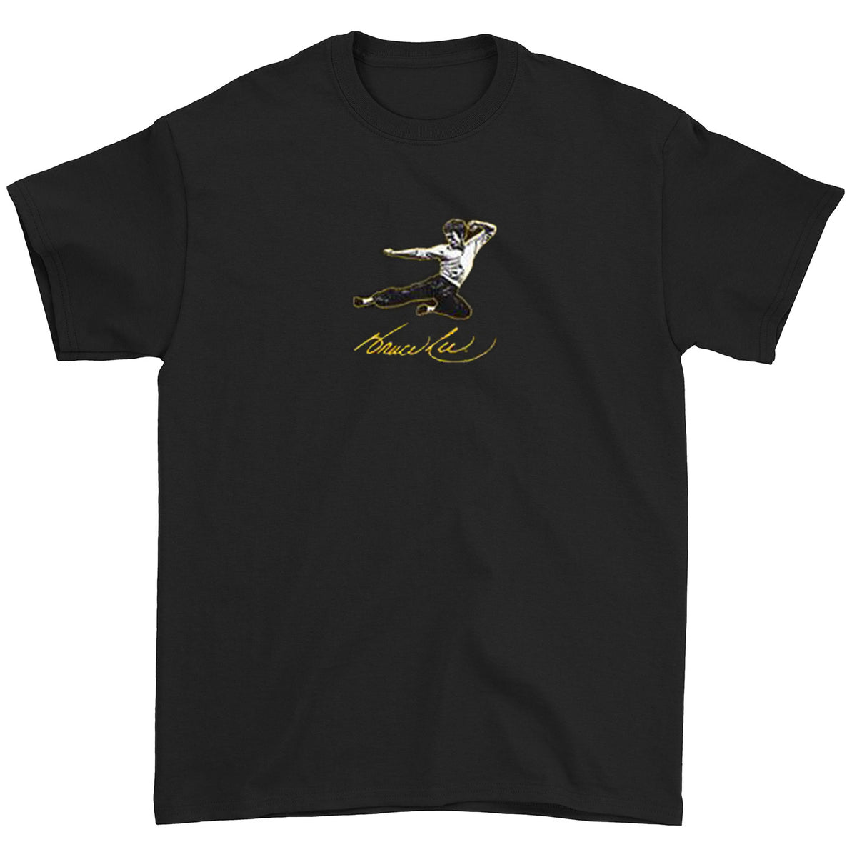 Bruce Lee Be Ready Front And Back T-shirt Front