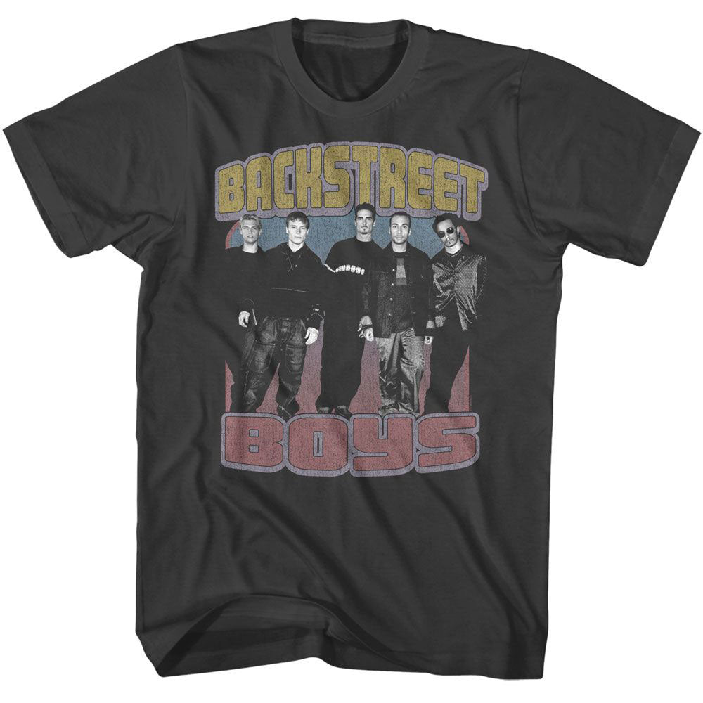 Backstreet Boys Faded Colors T-shirt