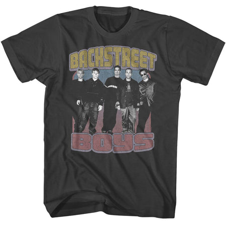 Backstreet Boys Faded Colors T-shirt