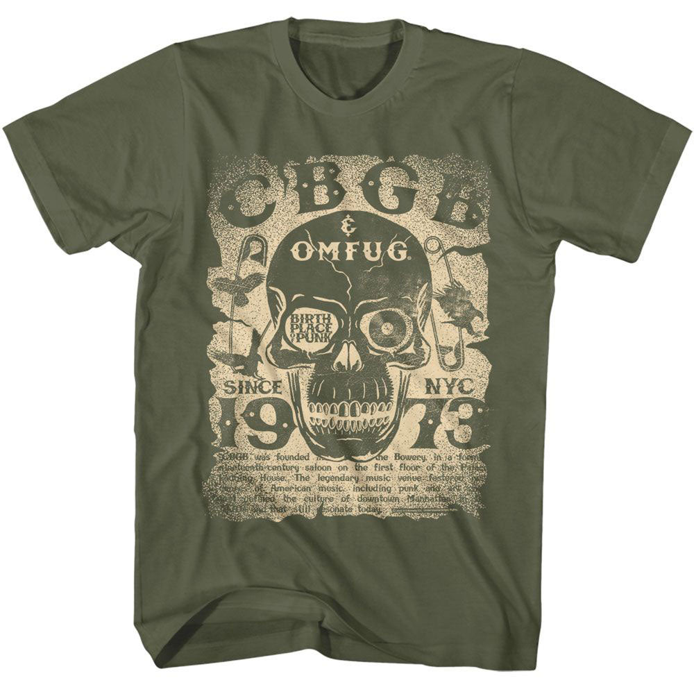 Cbgb Birth Place Of Punk T-shirt