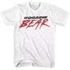 Cocaine Bear Movie Logo Light T-shirt