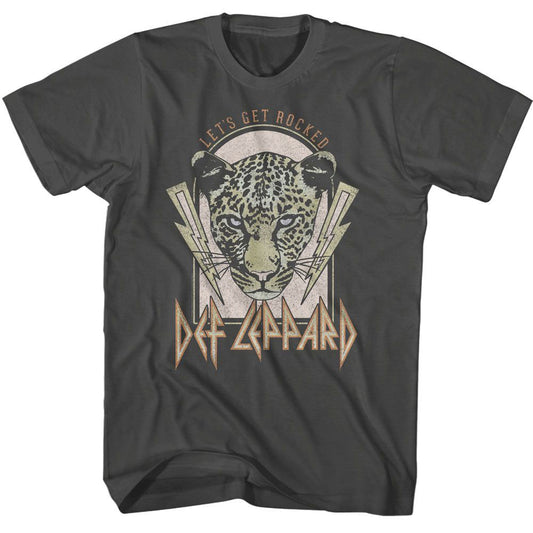 Def Leppard Lightning Bolts Lets Get Rocked T-shirt