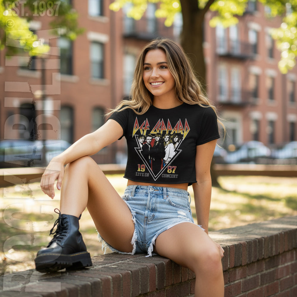 Def Leppard 1987 Live In Concert Junior Top