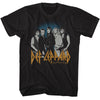 Def Leppard Blue Fade Background T-shirt