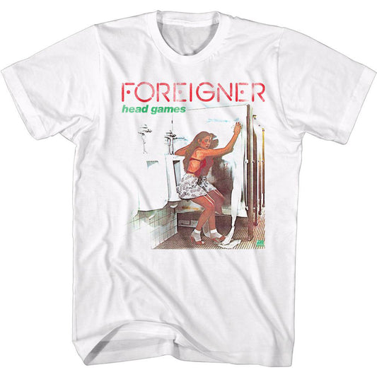 Foreigner Head Games Cover T-shirt