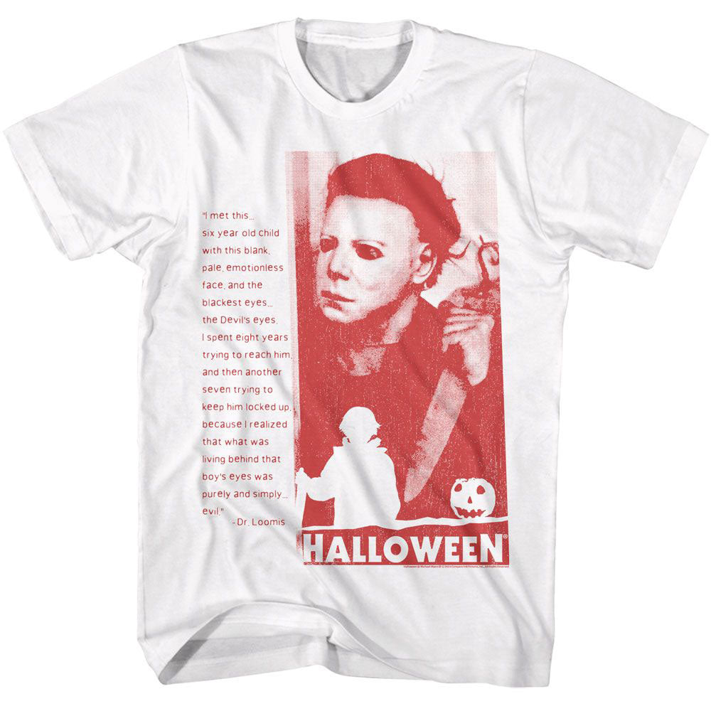 Halloween Halloween Devils Eyes T-shirt