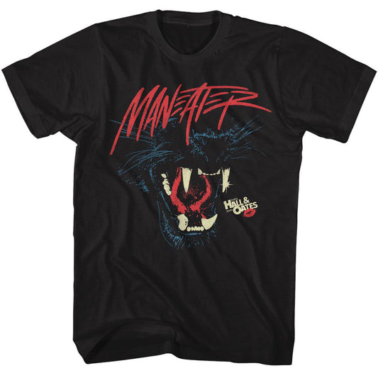 Hall And Oates Hall And Oates Maneater Panther T-shirt