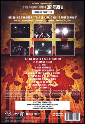 Bleeding Through DVD