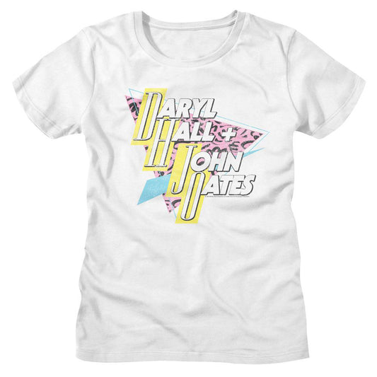 Hall And Oates 80s Triangle Junior Top