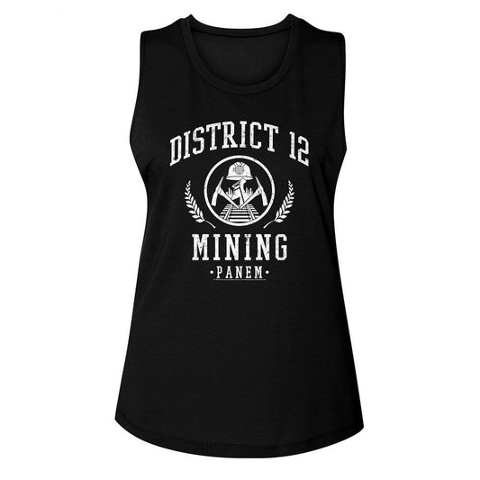 Hunger Games D12 Mining Womens Tank