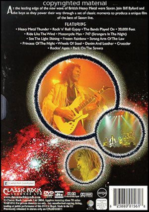 Saxon DVD