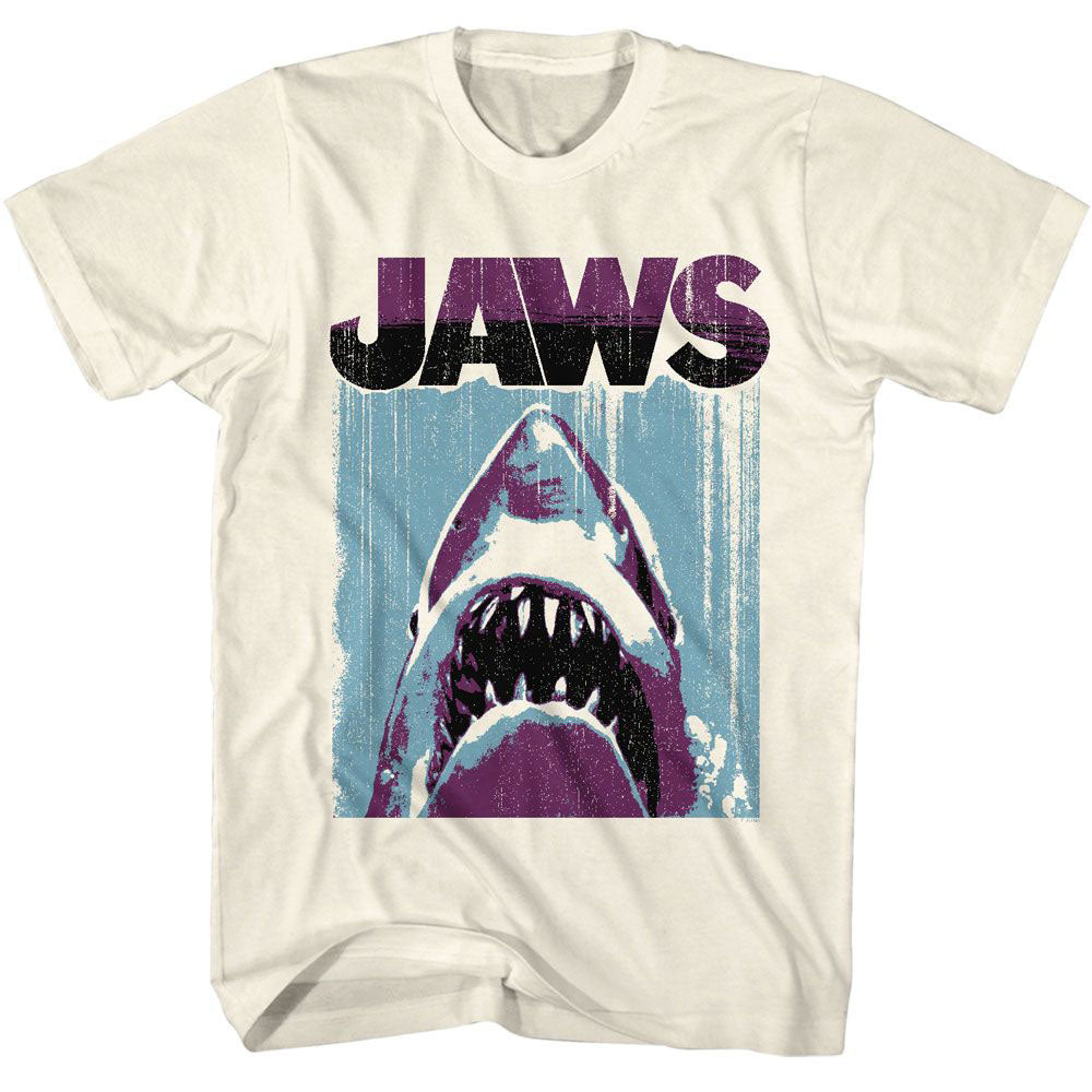 Jaws Day Under Night Over T-shirt Front