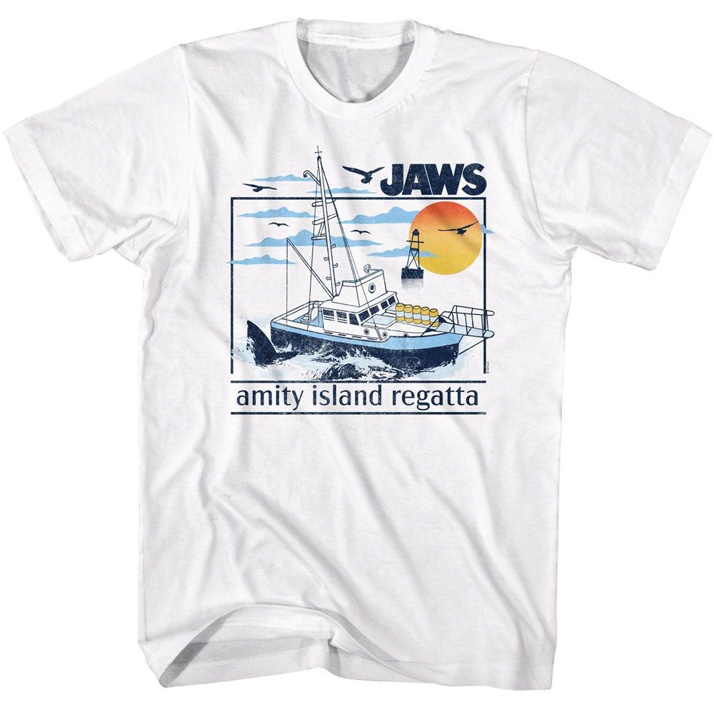 Jaws Jaws Amity Island Regatta T-shirt