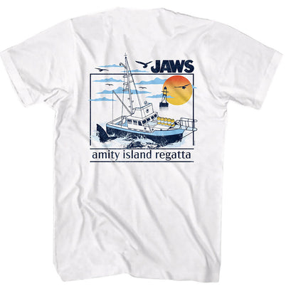 Jaws Amity Island Regatta T-shirt