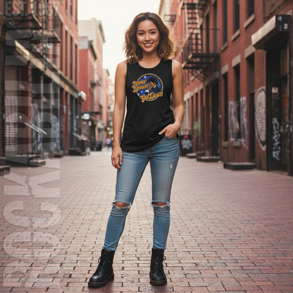 James Brown Get Down Circle Womens Tank