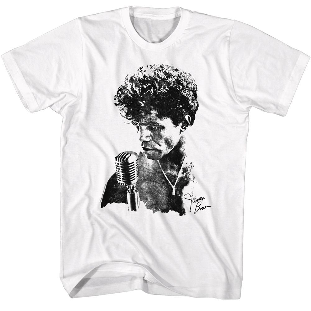 James Brown Jame Sbrown Jb Microphone T-shirt