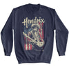 Jimi Hendrix Flag Sweatshirt