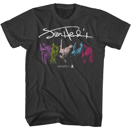 Jimi Hendrix Signature And Multi Photo T-shirt