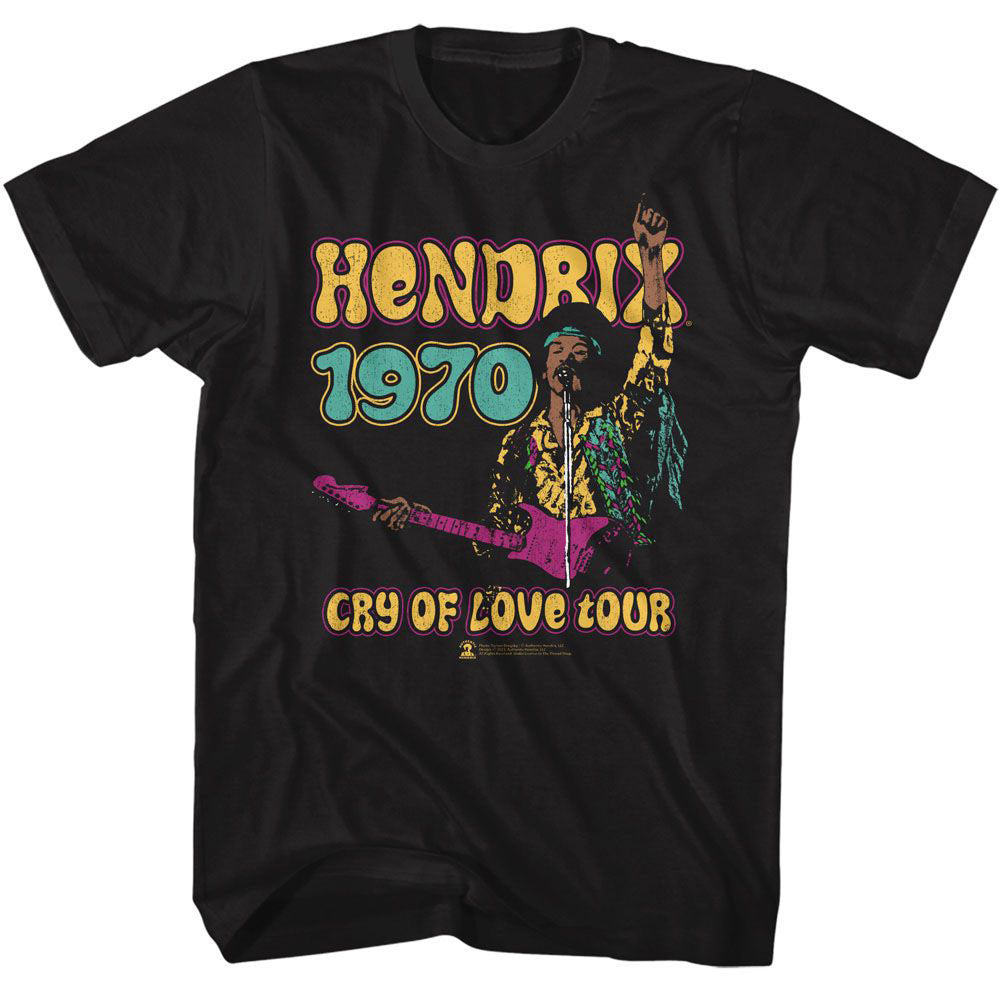 Jimi Hendrix Jimi Hendrix Cry Of Love Tour T-shirt 446549 Jimi Hendrix Jimi Hendrix Cry Of Love Tour T-shirt 446549