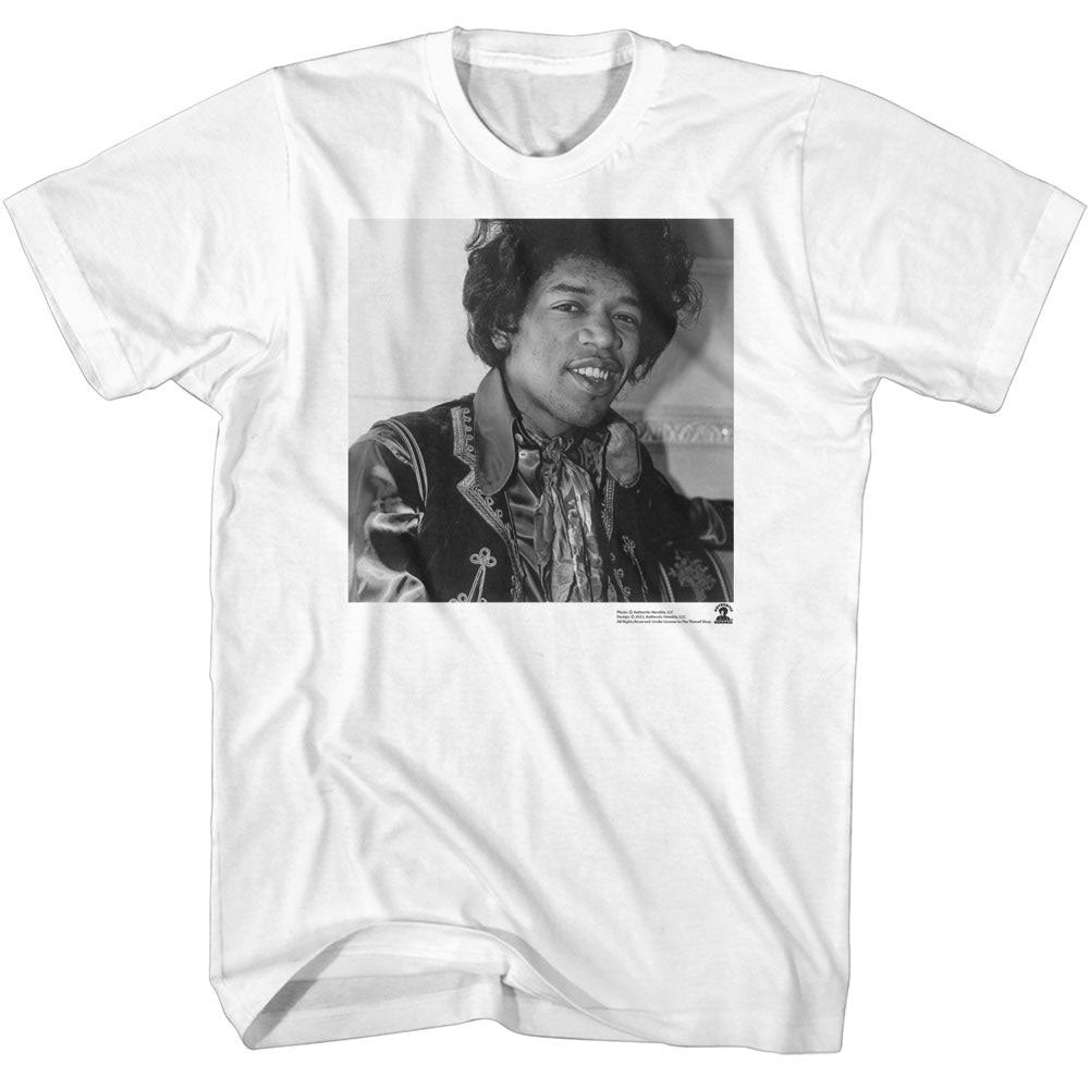 Jimi Hendrix Jimi Hendrix Bw Smilin T-shirt