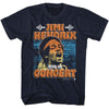 Jimi Hendrix In Concert Poster T-shirt