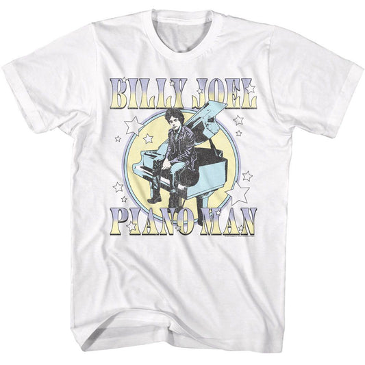 Billy Joel Billy Joel Billy Joel Pastel Piano Man T-shirt