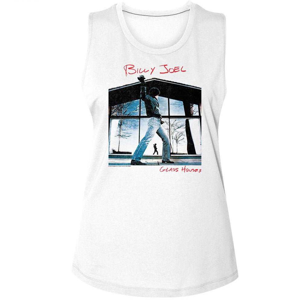 Billy Joel Glass Houses Womens Tank