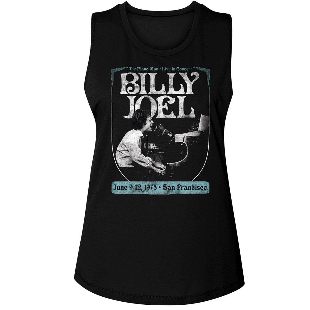 Billy Joel Poster Womens Tank