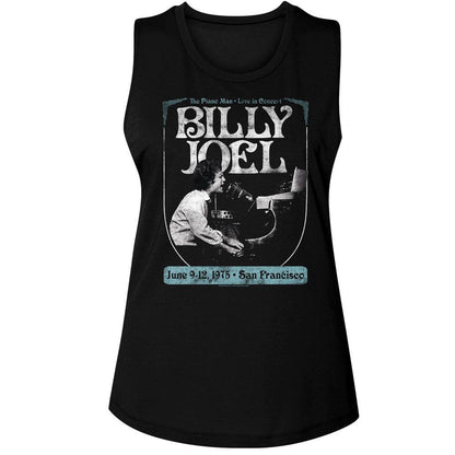 Billy Joel Poster Womens Tank
