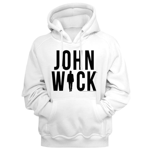 John Wick John Wick Silhouette Logo Hooded Sweatshirt