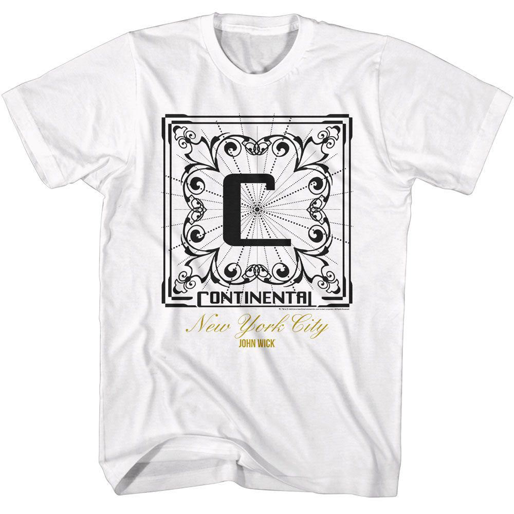 John Wick John Wick Continental Nyc Square T-shirt