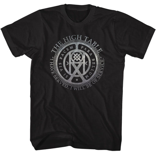 John Wick High Table Coin Symbol T-shirt