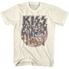 Kiss Space Circle With Skeleton Band T-shirt