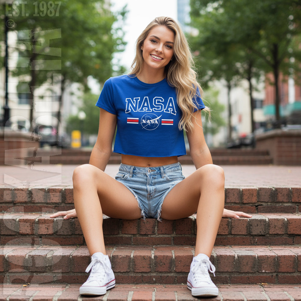 Nasa Stripes Junior Top