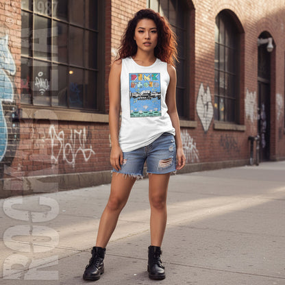 Pink Floyd Poster Womens Tank