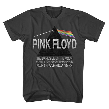 Pink Floyd North America 1973 2 Sides T-shirt