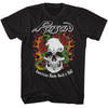 Poison Flame Skull With Snake T-shirt