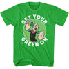 Popeye Get Your Green On T-shirt