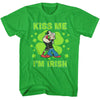 Popeye Kiss Me Im Irish T-shirt