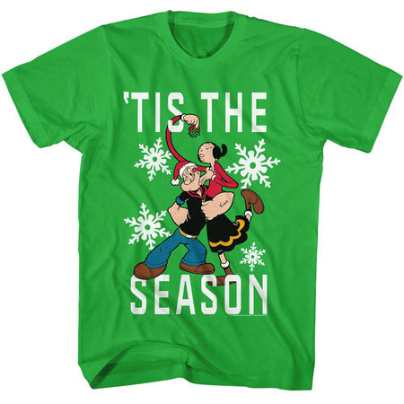 Popeye Tis The Season T-shirt