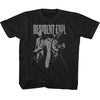 Resident Evil Monochrome Zombies Youth T-shirt