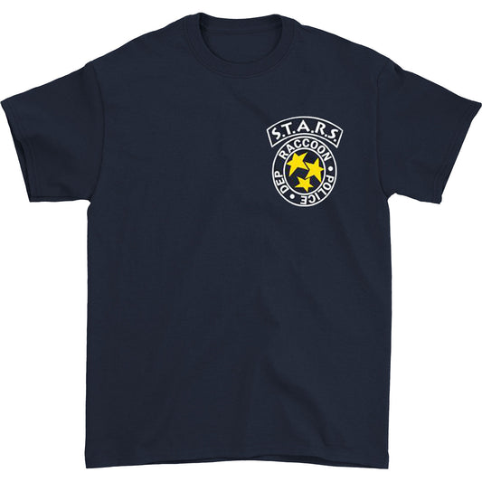 Resident Evil Resident Evil Stars Front Back T-shirt