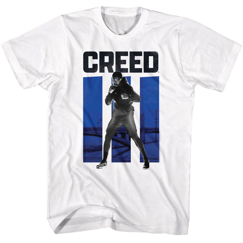 Rocky Rocky Creed 3 Blue Bars T-shirt