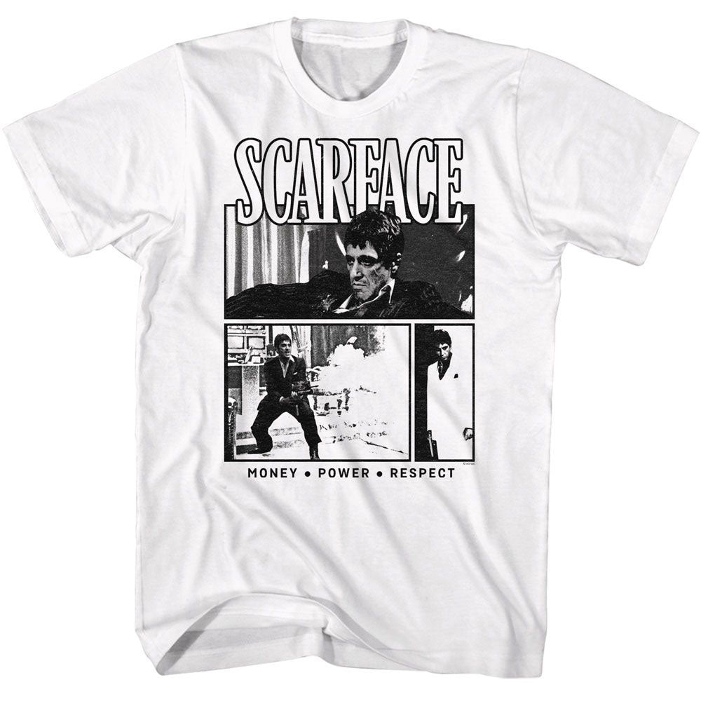 Scarface Scarface Comic Background T-shirt 446944 | Rockabilia Merch Store